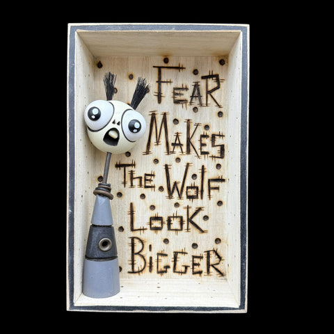 Fear Makes the Wolf Look Bigger